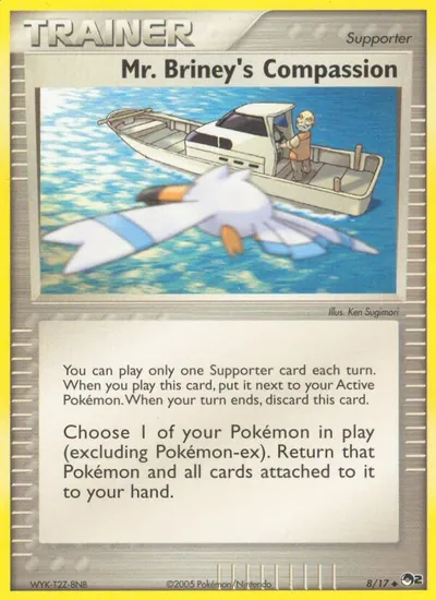 Mr. Briney's Compassion - POP Series 2 - ilustração de Ken Sugimori