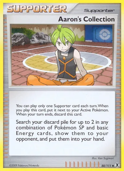Aaron's Collection - Rising Rivals - ilustração de Ken Sugimori