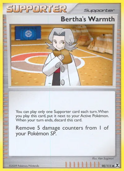 Bertha's Warmth - Rising Rivals - ilustração de Ken Sugimori