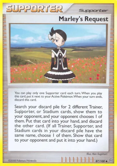 Marley's Request - Stormfront - ilustração de Ken Sugimori