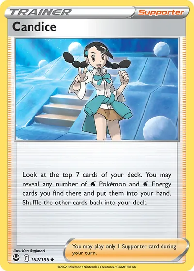 Candice - Tempestade Prateada - ilustração de Ken Sugimori