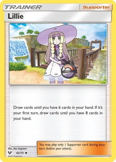 Lílian - Lendas Luminescentes - ilustração de Ken Sugimori