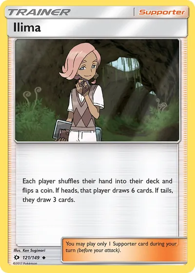 Luan - Sol e Lua - ilustração de Ken Sugimori