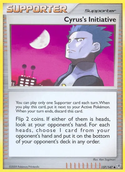 Cyrus's Initiative - Supreme Victors - ilustração de Ken Sugimori