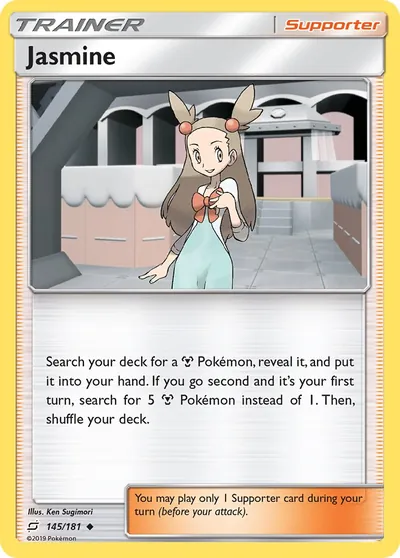 Jasmine - União de Aliados - ilustração de Ken Sugimori