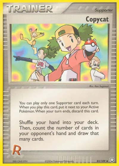 Dark Raichu - Team Rocket - ilustração de Ken Sugimori