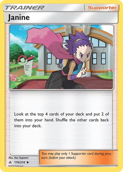 Janine - Elos Inquebráveis - ilustração de Ken Sugimori