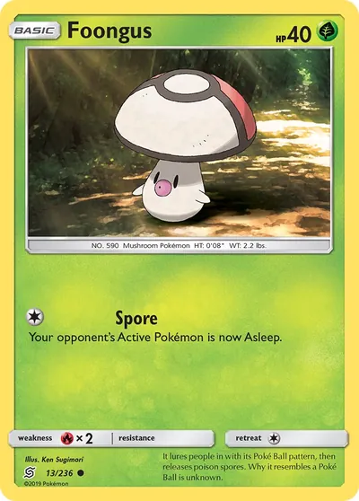 Foongus - Sintonia Mental - ilustração de Ken Sugimori