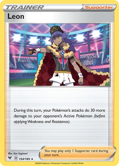Leon - Voltagem Vívida - ilustração de Ken Sugimori