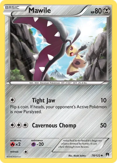 Mawile - Turbo Colisão - ilustração de Kouki Saitou