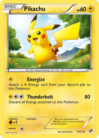 Pikachu - Black & White - ilustração de Kouki Saitou
