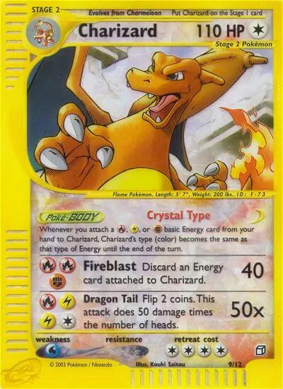 Charizard - Box Topper - ilustração de Kouki Saitou