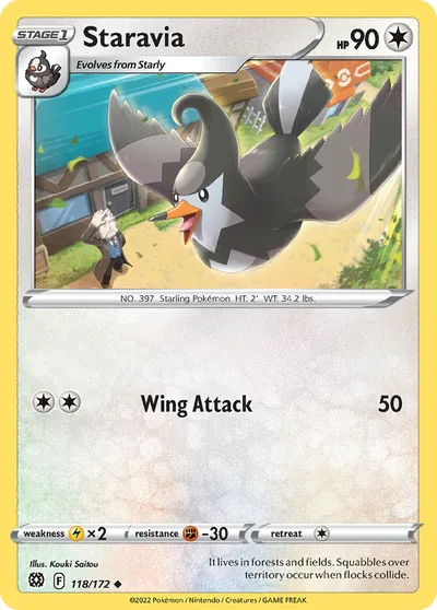 Staravia - Astros Cintilantes - ilustração de Kouki Saitou