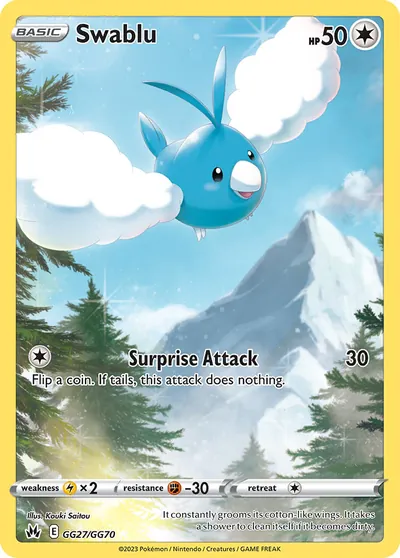 Swablu - Realeza Absoluta - ilustração de Kouki Saitou