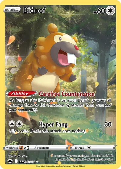 Bidoof - Realeza Absoluta - ilustração de Kouki Saitou
