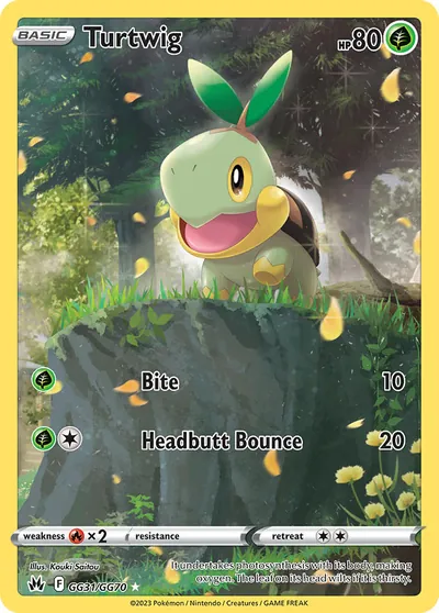 Turtwig - Realeza Absoluta - ilustração de Kouki Saitou