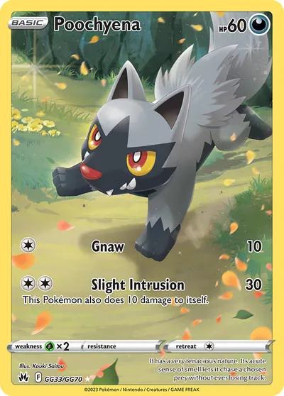 Poochyena - Realeza Absoluta - ilustração de Kouki Saitou