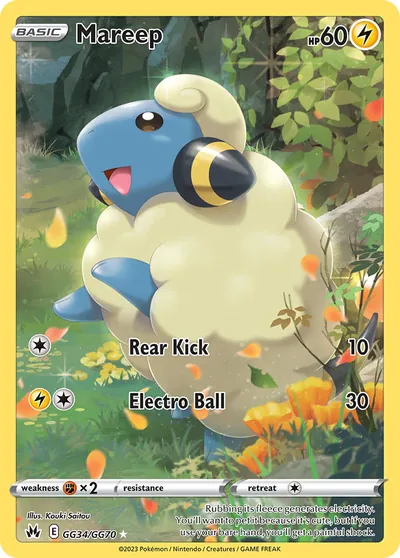 Mareep - Realeza Absoluta - ilustração de Kouki Saitou