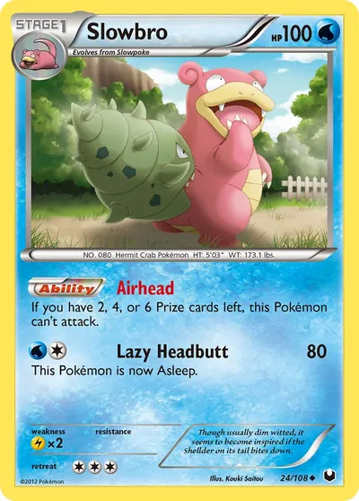 Slowbro - Exploradores da Escuridão - ilustração de Kouki Saitou