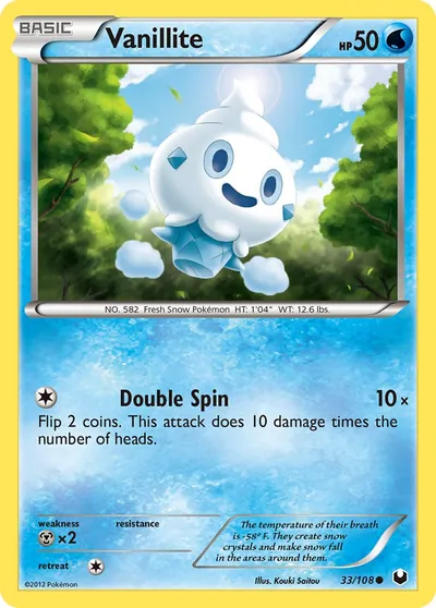 Vanillite - Exploradores da Escuridão - ilustração de Kouki Saitou