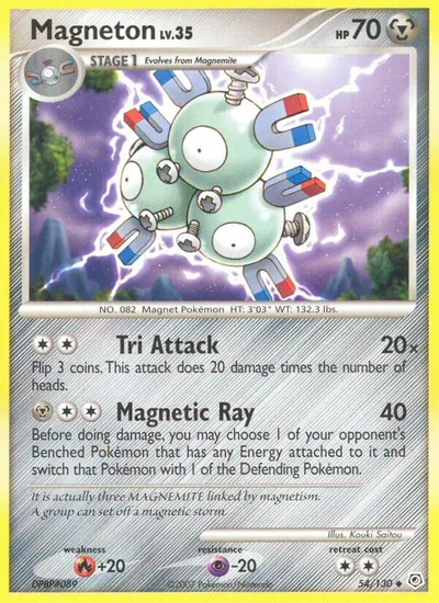 Magneton - Diamante & Pérola - ilustração de Kouki Saitou