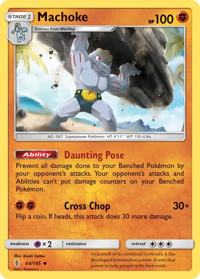 Machoke - Guardiões Ascendentes - ilustração de Kouki Saitou