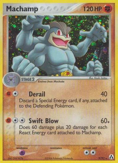 Machamp - Legend Maker - ilustração de Kouki Saitou