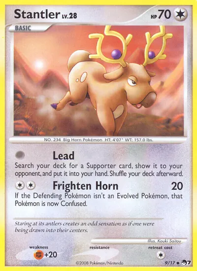 Stantler - POP Series 7 - ilustração de Kouki Saitou