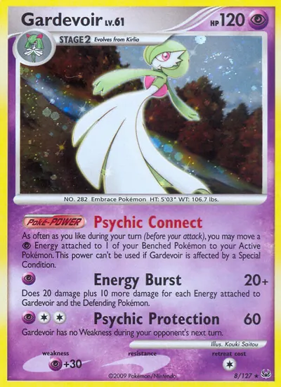 Gardevoir - Platinum - ilustração de Kouki Saitou
