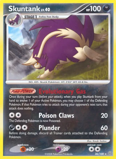 Skuntank - Stormfront - ilustração de Kouki Saitou