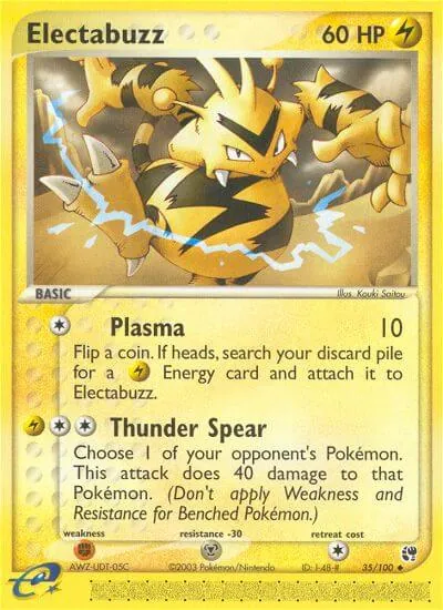 Electabuzz - Sandstorm - ilustração de Kouki Saitou