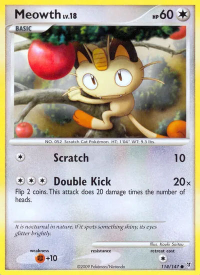 Meowth - Supreme Victors - ilustração de Kouki Saitou