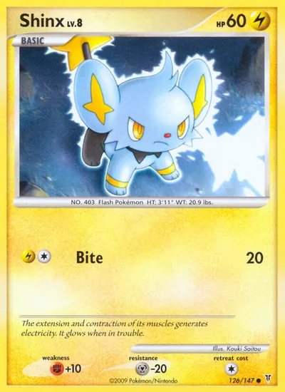 Shinx - Supreme Victors - ilustração de Kouki Saitou