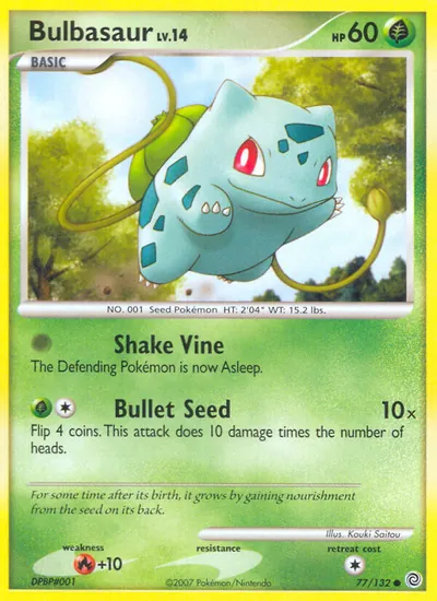 Bulbasaur - Maravilhas Secretas - ilustração de Kouki Saitou