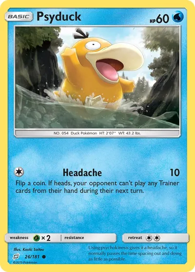Psyduck - União de Aliados - ilustração de Kouki Saitou