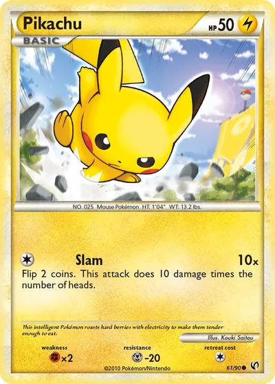 Pikachu - Destemido - ilustração de Kouki Saitou