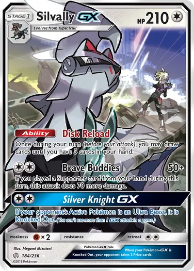 Silvally-GX - Eclipse Cósmico - ilustração de Megumi Mizutani