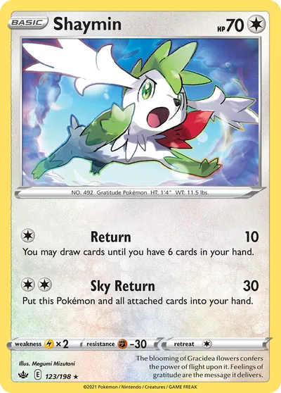 Shaymin - Reinado Arrepiante - ilustração de Megumi Mizutani