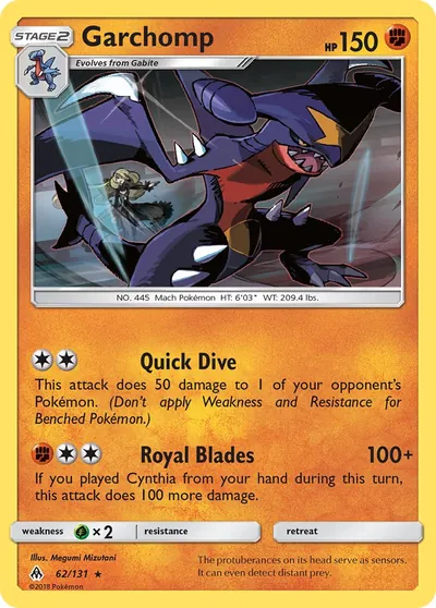 Garchomp - Luz Proibida - ilustração de Megumi Mizutani