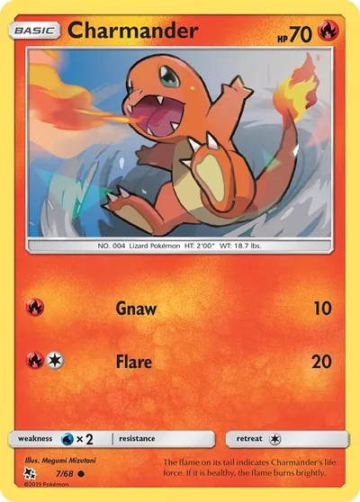 Charmander - Destinos Ocultos - ilustração de Megumi Mizutani