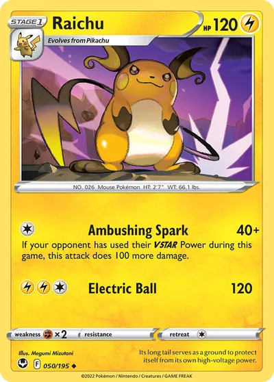 Raichu - Tempestade Prateada - ilustração de Megumi Mizutani