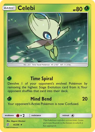 Celebi - Sintonia Mental - ilustração de Megumi Mizutani
