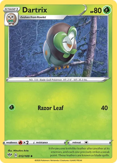 Dartrix - Escuridão Incandescente - ilustração de Mitsuhiro Arita