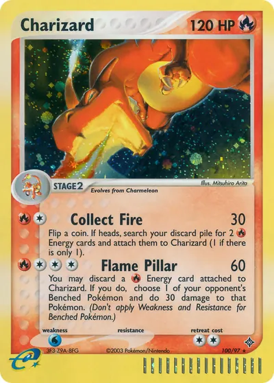 Charizard - Dragon - ilustração de Mitsuhiro Arita