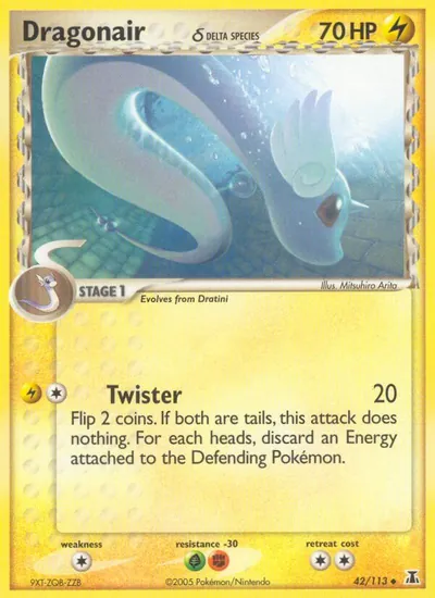 Dragonair - Delta Species - ilustração de Mitsuhiro Arita