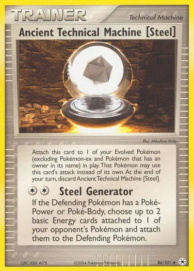 Ancient Technical Machine Steel - Hidden Legends - ilustração de Mitsuhiro Arita