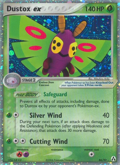 Dustox ex - Legend Maker - ilustração de Mitsuhiro Arita