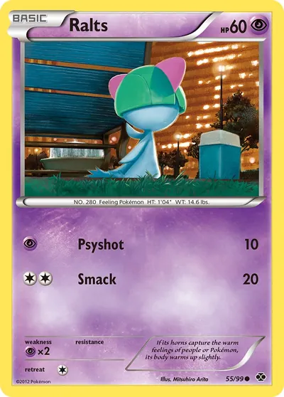Ralts - Próximos Destinos - ilustração de Mitsuhiro Arita