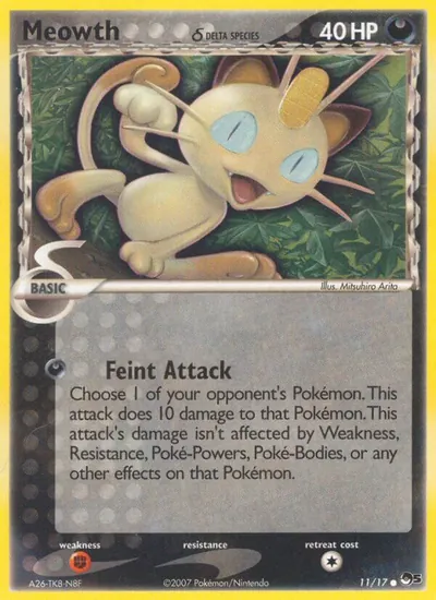 Meowth - POP Series 5 - ilustração de Mitsuhiro Arita