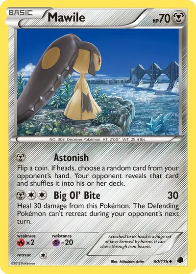 Mawile - Congelamento de Plasma - ilustração de Mitsuhiro Arita